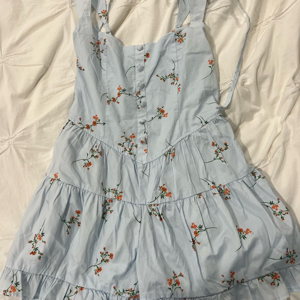 Floral Button-Down Dress